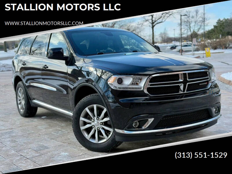 2016 Dodge Durango for sale at STALLION MOTORS LLC in Wayne MI