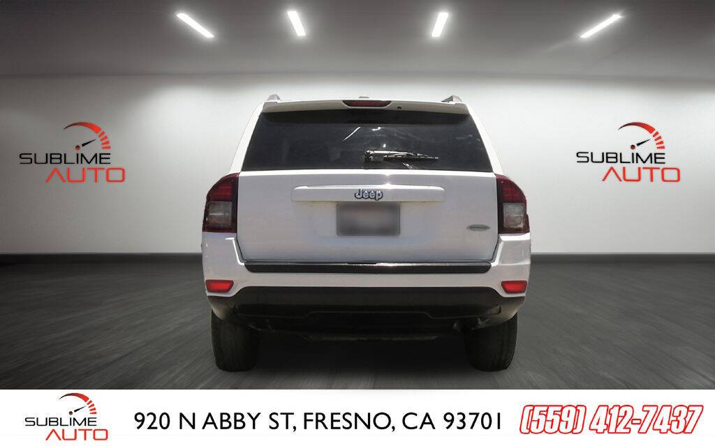 2016 Jeep Compass for sale at SUBLIME AUTO in Fresno, CA