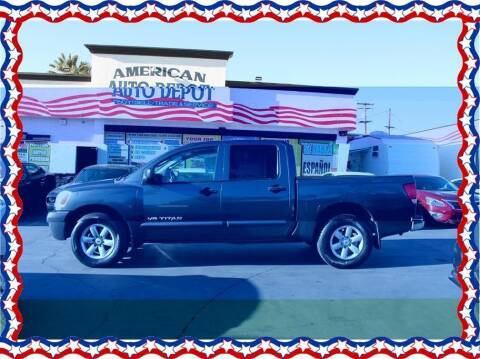 2008 Nissan Titan for sale at ATWATER AUTO WORLD in Atwater CA