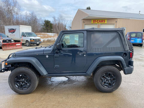 2017 Jeep Wrangler for sale at Green Point Auto Sales in Brewer ME