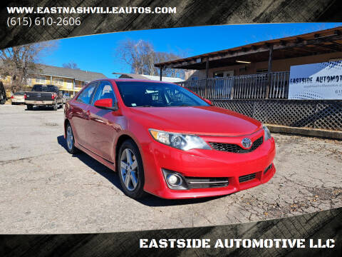 2012 Toyota Camry for sale at EASTSIDE AUTOMOTIVE LLC in Nashville TN