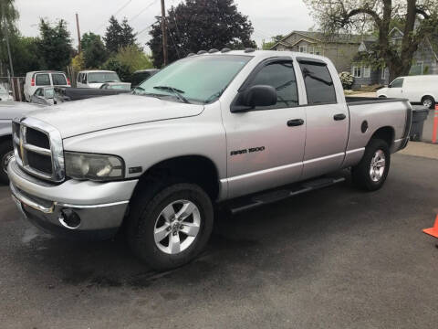2004 Dodge Ram Pickup 1500 for sale at Chuck Wise Motors in Portland OR