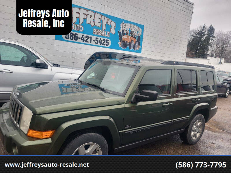 2007 Jeep Commander for sale at Jeffreys Auto Resale, Inc in Clinton Township MI