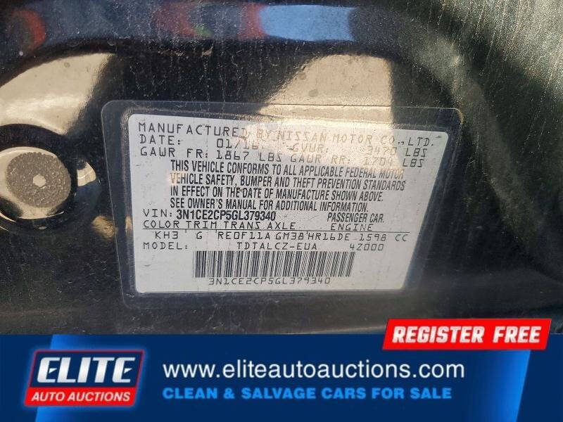 2016 Nissan Versa Note S