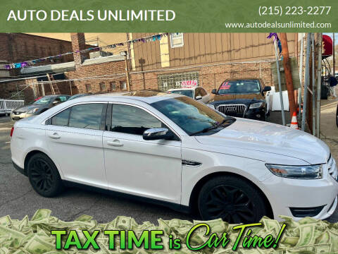 2013 Ford Taurus for sale at AUTO DEALS UNLIMITED in Philadelphia PA