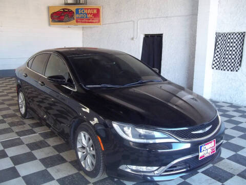 2015 Chrysler 200 for sale at Schalk Auto Inc in Albion NE