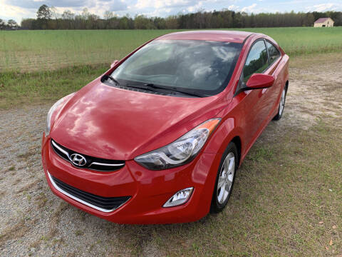 2013 Hyundai Elantra Coupe for sale at HWY 50 MOTORS in Garner NC