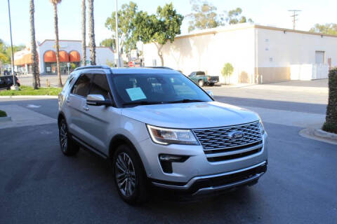 2018 Ford Explorer Platinum
