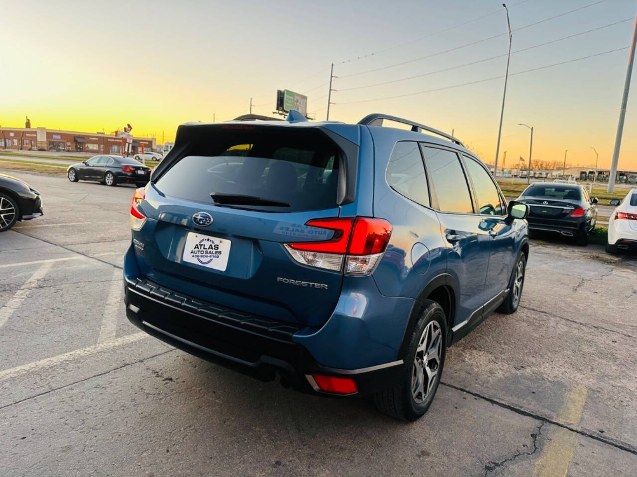 2021 Subaru Forester for sale at Atlas Auto Sales LLC in Lincoln, NE