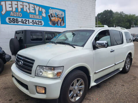 2007 Infiniti QX56 for sale at Jeffreys Auto Resale, Inc in Clinton Township MI