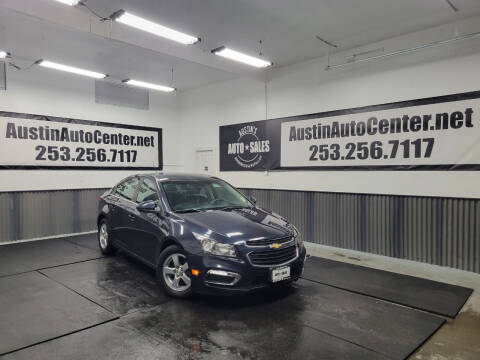2015 Chevrolet Cruze for sale at Austin's Auto Sales in Edgewood WA