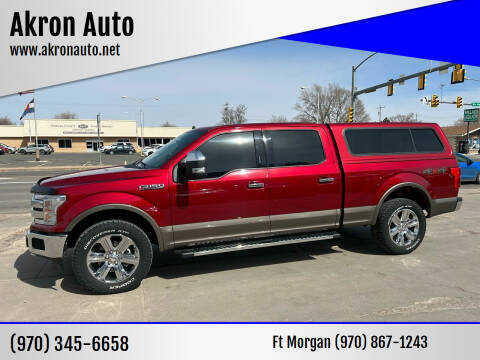 2019 Ford F-150 for sale at Akron Auto - Fort Morgan in Fort Morgan CO