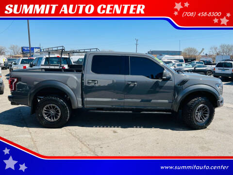 2018 Ford F-150 for sale at SUMMIT AUTO CENTER in Summit IL