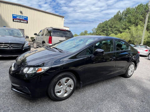 2013 Honda Civic for sale at United Global Imports LLC in Cumming GA