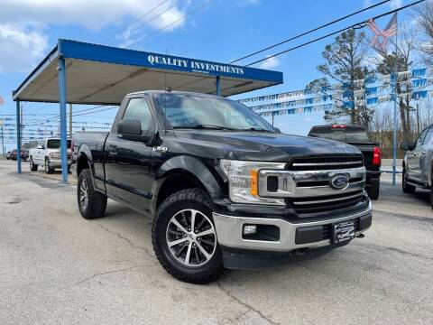 2019 Ford F-150 for sale at Quality Investments in Tyler TX
