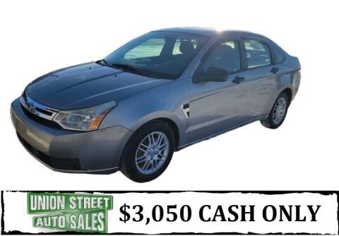 2008 Ford Focus for sale at Union Street Auto Sales in Lafayette IN
