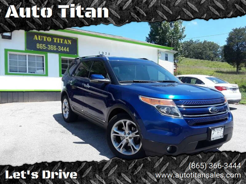 2013 Ford Explorer for sale at Solomon Autos in Knoxville TN