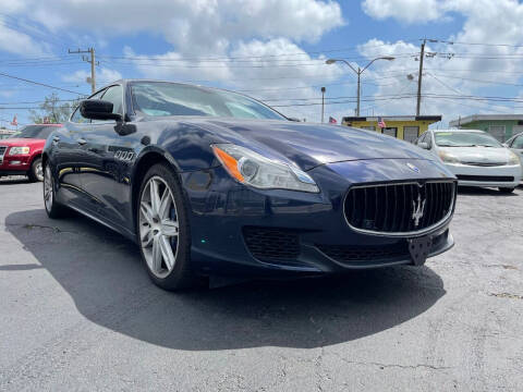 2015 Maserati Quattroporte for sale at MIAMI AUTO LIQUIDATORS in Miami FL