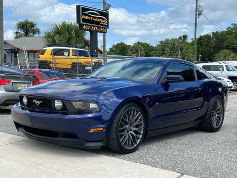 2012 Ford Mustang for sale at BEST MOTORS OF FLORIDA in Orlando FL