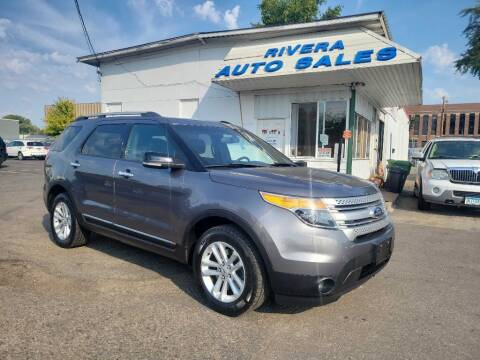 2013 Ford Explorer for sale at Rivera Auto Sales LLC in Saint Paul MN