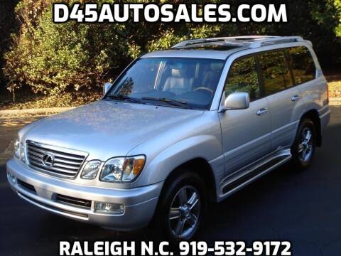 2006 Lexus LX 470 for sale at D45 Auto Brokers in Raleigh NC