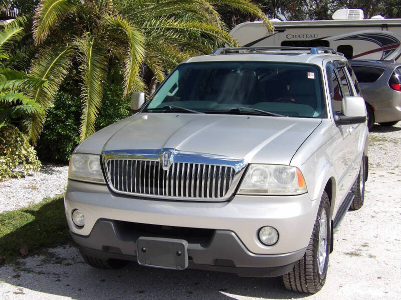 Used 2004 Lincoln Aviator Luxury with VIN 5LMEU88H74ZJ26403 for sale in Fort Myers, FL