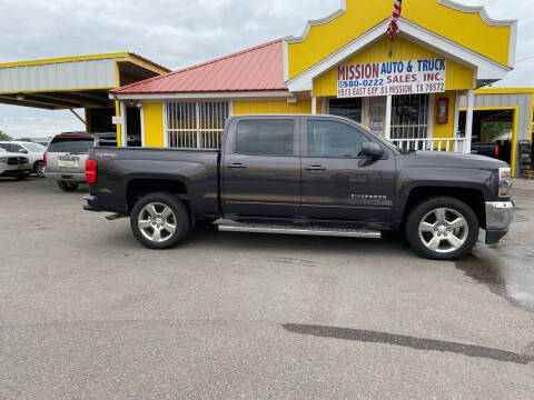 2016 Chevrolet Silverado 1500 for sale at Mission Auto & Truck Sales, Inc. in Mission TX