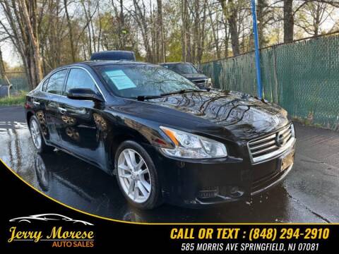2014 Nissan Maxima for sale at Jerry Morese Auto Sales LLC in Springfield NJ