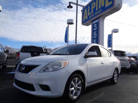 2014 Nissan Versa for sale at Alpine Auto Sales in Salt Lake City UT