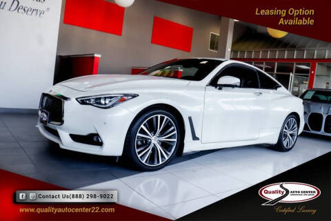 2017 Infiniti Q60 for sale at Quality Auto Center in Springfield NJ