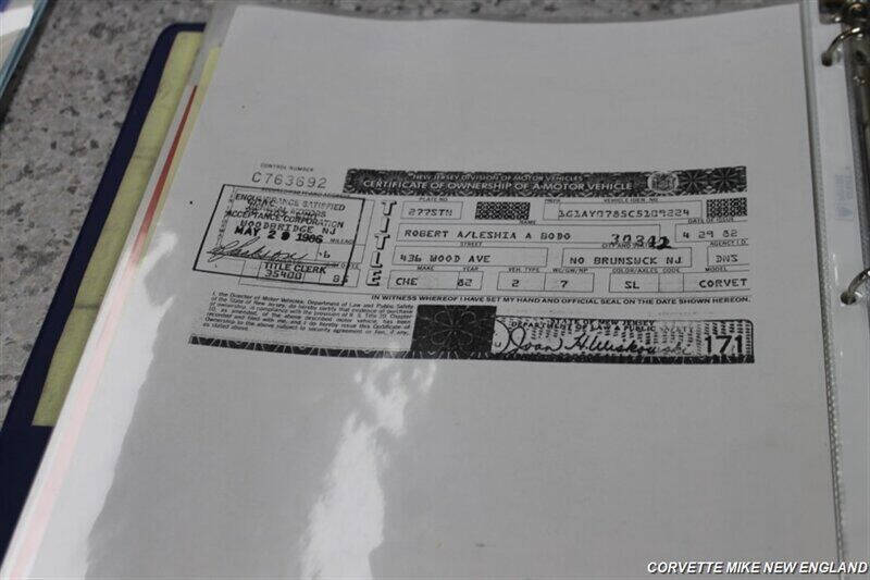 1982 Chevrolet Corvette Collector Edition