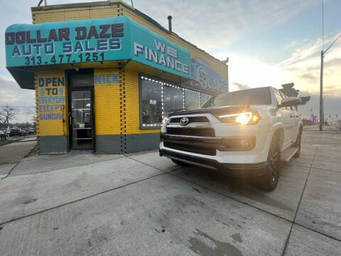 2019 Toyota 4Runner for sale at Dollar Daze Auto Sales Inc in Detroit MI