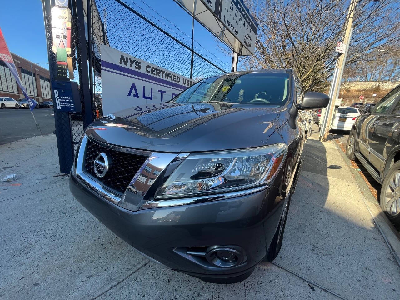 2016 Nissan Pathfinder for sale at Autocraft Auto Sales Inc in Brooklyn, NY