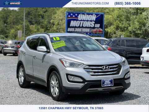 2013 Hyundai Santa Fe Sport for sale at Union Motors in Seymour TN