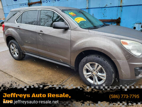 2010 Chevrolet Equinox for sale at Jeffreys Auto Resale, Inc in Clinton Township MI