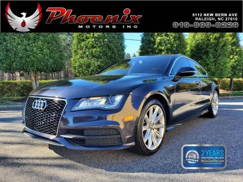 2012 Audi A7 for sale at Phoenix Motors Inc in Raleigh NC
