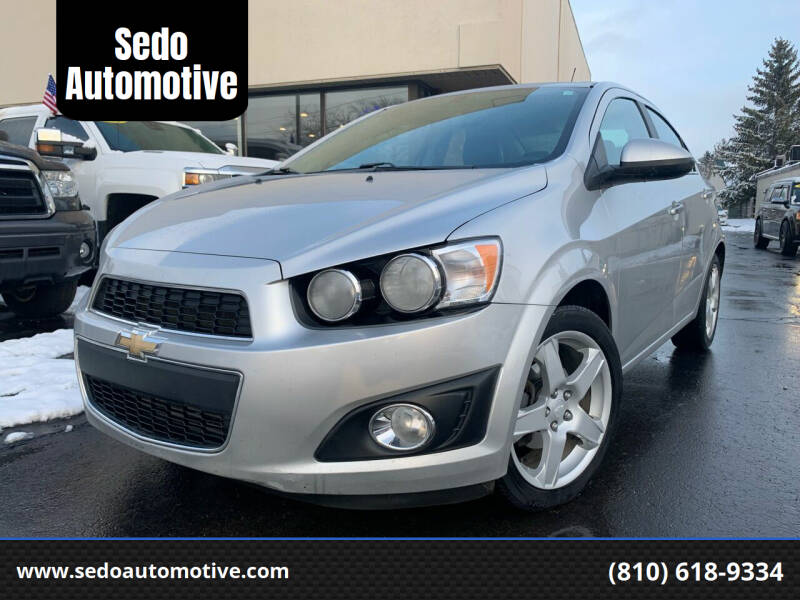 2015 Chevrolet Sonic for sale at Sedo Automotive in Davison MI