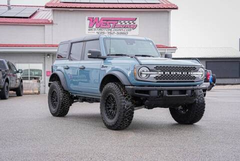 2021 Ford Bronco for sale at West Motor Company in Hyde Park UT