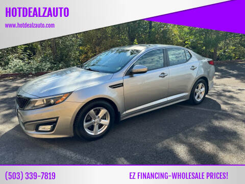 2015 Kia Optima for sale at HOTDEALZAUTO in Salem OR