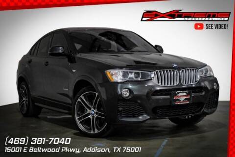 2016 BMW X4 for sale at EXTREME SPORTCARS INC in Addison TX