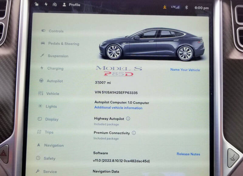 2014 Tesla Model S P85D