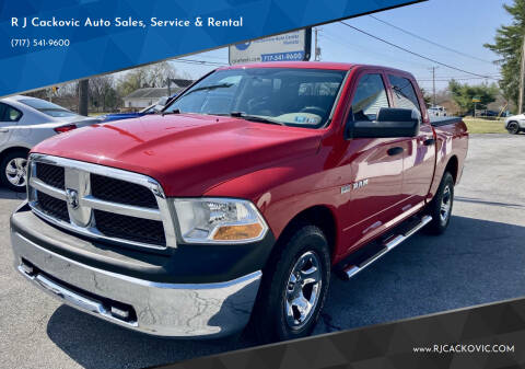 2010 Dodge Ram 1500 for sale at R J Cackovic Auto Sales, Service & Rental in Harrisburg PA