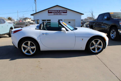 2009 Pontiac Solstice for sale at Jefferson St Motors in Waterloo IA