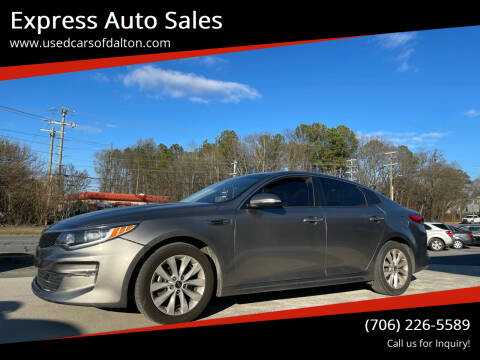 2017 Kia Optima for sale at Express Auto Sales in Dalton GA