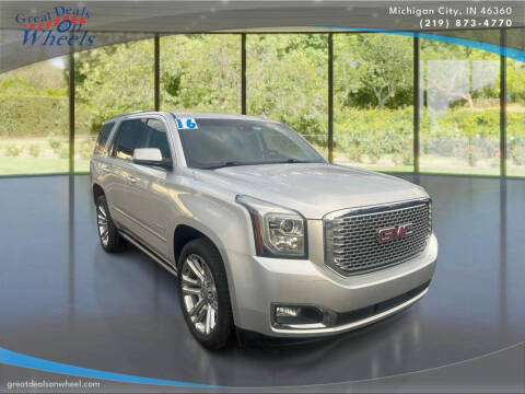 2016 GMC Yukon for sale at GREAT DEALS ON WHEELS in Michigan City IN