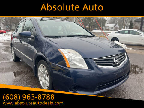 2012 Nissan Sentra for sale at Absolute Auto in Baraboo WI