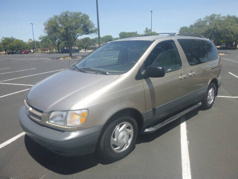 2000 Toyota Sienna for sale at RELIABLE AUTO NETWORK in Arlington TX