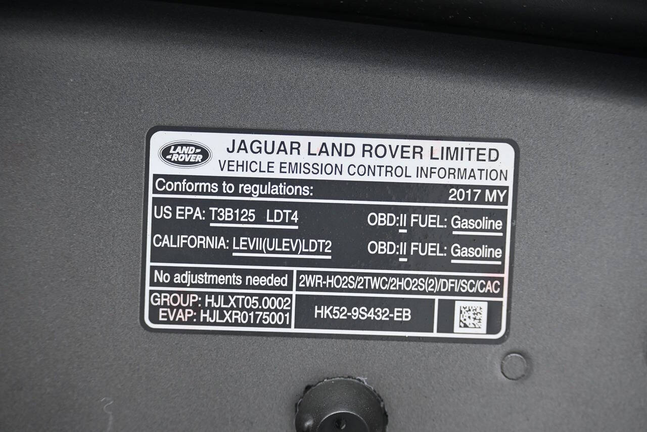 2017 Land Rover Range Rover 76