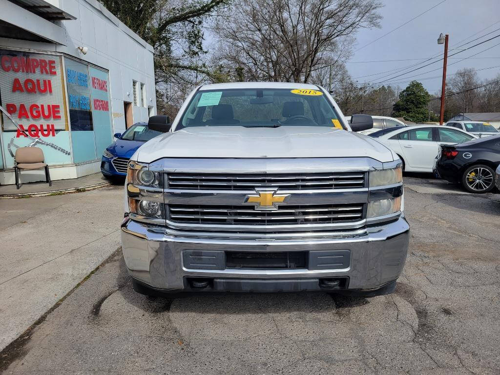 2015 Chevrolet Silverado 2500HD for sale at DAGO'S AUTO SALES LLC in Dalton, GA