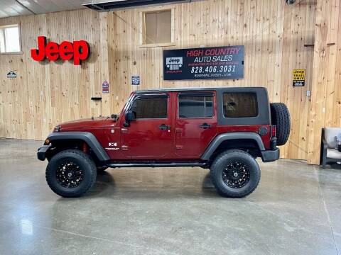 2007 Jeep Wrangler Unlimited for sale at Boone NC Jeeps-High Country Auto Sales in Boone NC